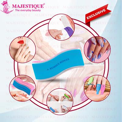 Majestique Manicure 4 Action Nail Buffer, Sanding Files, Nail Care - Color May Vary - Manicure & Pedicure Kits