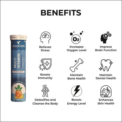 Zaocare Multivitamin Tablets 15's - General Health