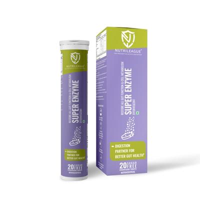 Nutrileague Super Enzyme Effervescent Tablet 20's - Multi-Vitamins