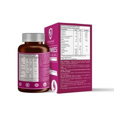 Nutrileague Hair, Skin & Nail Gummies 30's - Multi-Vitamins