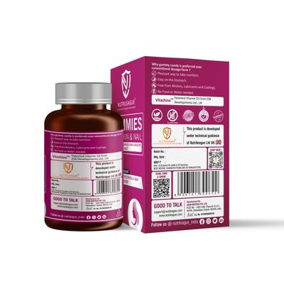 Nutrileague Hair, Skin & Nail Gummies 30's - Multi-Vitamins