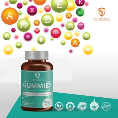 Nutrileague Multivitamin + Multimineral Gummies 30's - Multi-Vitamins