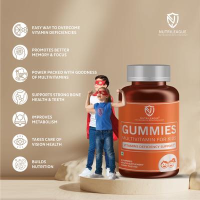 Nutrileague Multivitamin for Kids Gummies 30's - Multi-Vitamins