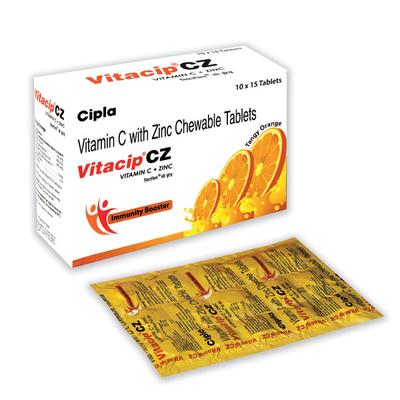 VITACIP CZ Chewable Tablet 15's - Supplements-Vam