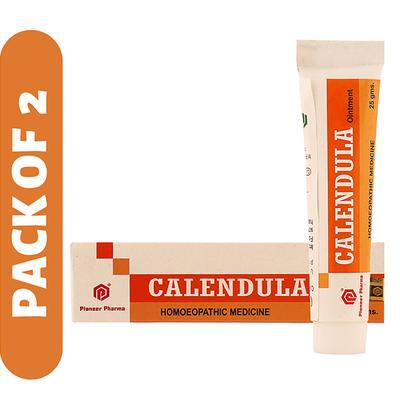 Pioneer Calendula Ointment (Pack of 2 x 25gm) 1's - Speciality Medicine