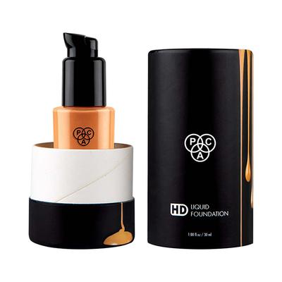 Pac HD Liquid Foundation 4.5 Flawless Finish Buildable Coverage Formula Lasts Upto 12 Hours 30ml - Foundation