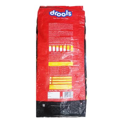 Drools Chicken and Egg Adult Dog Food, 10kg (+1kg Extra Free Inside) 11000 gm - Petfood