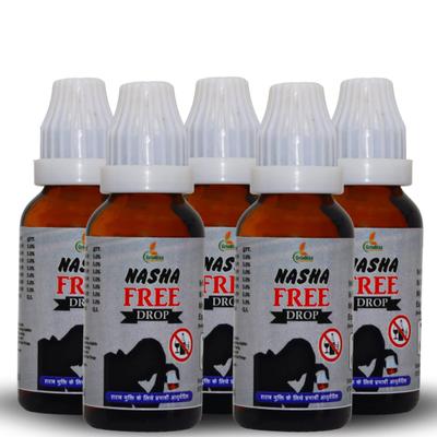 GRINBIZZ Nasha Free Drops (Pack of 5 x 30ml) 1's - Speciality Medicines