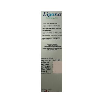 LIYANA MOISTURIZING Lotion 100ml - Dry Skin-Emo