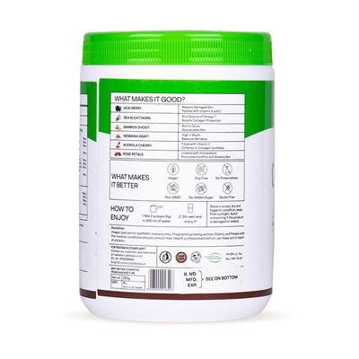 OZiva Collagen Builder Powder - Berry Orange 250 gm - General Health