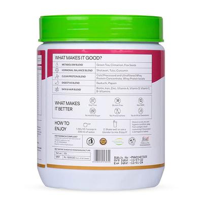 Oziva Protein & Herbs Powder for Women - Chocolate 1000gm - General Health