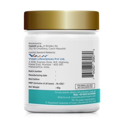 Vvaan Reviv Schobiz Natural Coat Regeneration And Healthy Skin Tablets 40's - Pet Healthcare