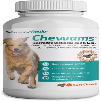 Vvaan Reviv Chevvams Everyday Wellness And Vitality Soft Chews Tablets 30's - Pet Healthcare