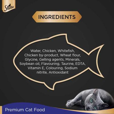 Sheba Fine Food for Cats - Chicken Premium Loaf 70 gm - Petfood