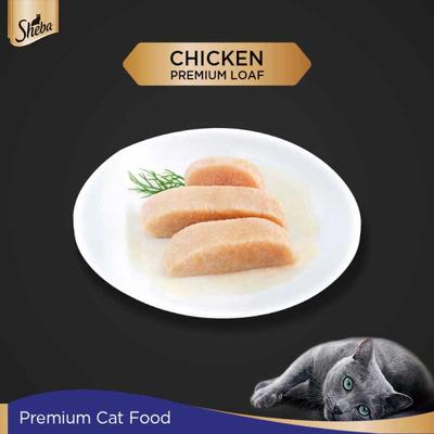Sheba Fine Food for Cats - Chicken Premium Loaf 70 gm - Petfood