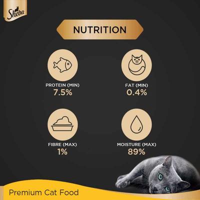 Sheba Fine Food for Cats - Tuna Pumpkin & Carrot in Gravy 70 gm - Petfood