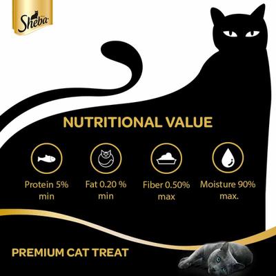 Sheba Melty Maguro Selection for Cats - Tuna Flavor and Tuna & Seafood Flavors (Pack of 12 gm x 4) 1's - Petfood