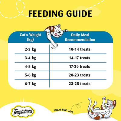 Temptations Treats for Cats - Savoury Salmon Flavour 85 gm - Petfood