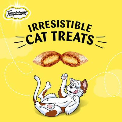 Temptations Treats for Cats - Seafood Medley Flavour 85 gm - Petfood