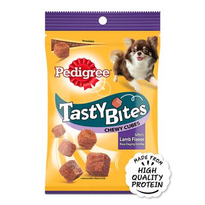 Pedigree Tasty Bites Chewy Cubes - Lamb Flavor 50 gm - Petfood