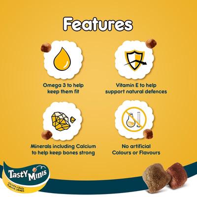 Pedigree Tasty Minis - Chicken & Duck Flavour 130 gm - Petfood