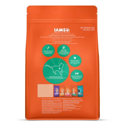 IAMS Proactive Health Nutrition for Adult Cats - Chicken and Salmon Meal 1000 gm - Petfood