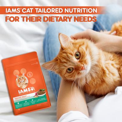 IAMS Proactive Health Nutrition for Adult Cats - Chicken and Salmon Meal 1000 gm - Petfood