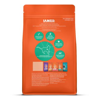 IAMS Proactive Health Nutrition for Adult Cats - Chicken and Salmon Meal 3000 gm - Petfood