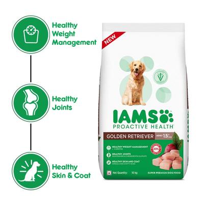 IAMS Proactive Health Golden Retriever Adult Dog Food 10000 gm - Petfood