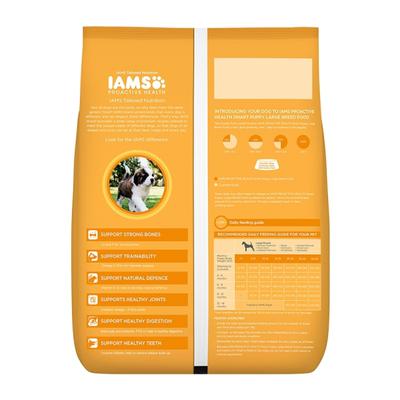 IAMS Proactive Health Smart Puppy Dog Food - Large Breed 3000 gm - Petfood