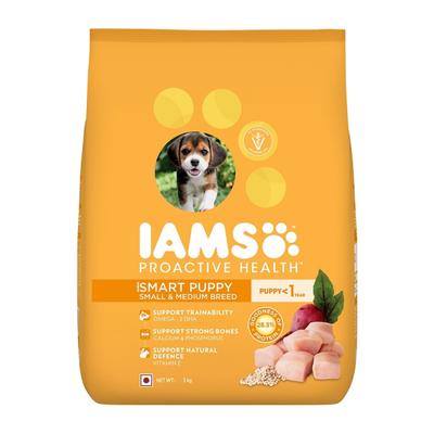IAMS Proactive Health Smart Puppy Dog Food - Small & Medium Breed 3000 gm - Petfood