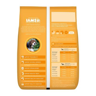 IAMS Proactive Health Smart Puppy Dog Food - Small & Medium Breed 3000 gm - Petfood