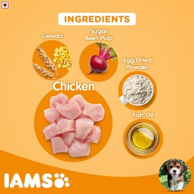 IAMS Proactive Health Smart Puppy Dog Food - Small & Medium Breed 3000 gm - Petfood