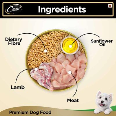 Cesar Adult Dog Food - Lamb & Vegetables 100 gm - Petfood
