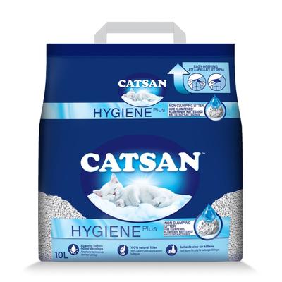 Catsan Hygiene Plus Non Clumping Cat Litter 10000 ml - Pet accessories