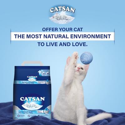 Catsan Hygiene Plus Non Clumping Cat Litter 20000 ml - Pet accessories