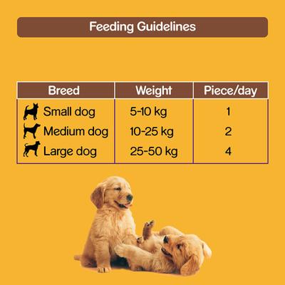 Pedigree Meat Jerky - Grilled Liver Flavour (Pack of 80 gm x 12) 1's - Petfood