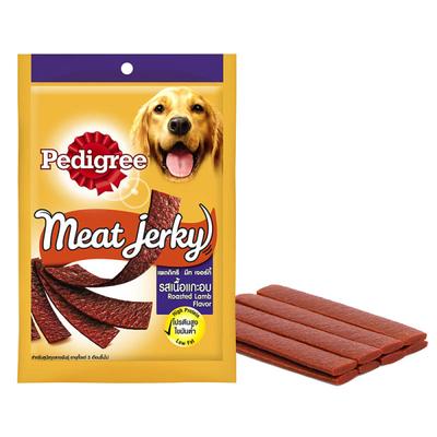 Pedigree Meat Jerky - Roasted Lamb Flavour (Pack of 80 gm x 12) 1's - Petfood