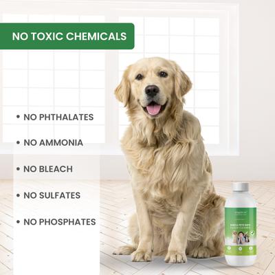 Wiggles Floor Cleaner Liquid Pet Friendly (Lemongrass) (Pack of 2 x 500 ml) - Pet Healthcare