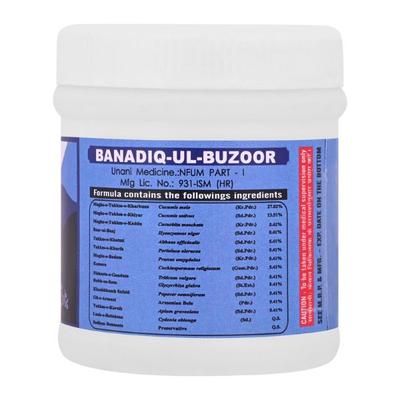 Cipzer Banadiq-UL-Buzoor Pills 50's - Speciality Medicines