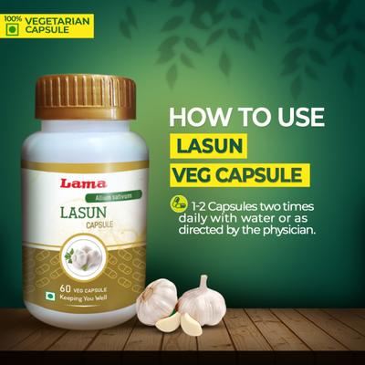 Lama Lasun Capsules 60's - Speciality Medicines