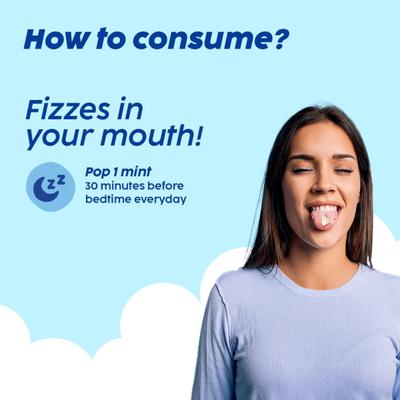 Plix Deep Sleep Mini Mints Tablet (Pack of 3 x 10's) 2's - General Health