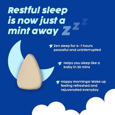 Plix Deep Sleep Mini Mints Tablet (Pack of 3 x 10's) 3's - General Health