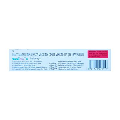 VAXIFLU 4 Prefilled Syringe(Pfs) 0.5ml - Vaccines