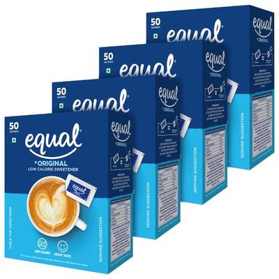 Equal Original Sweetener Sachet (Pack of 4 x 50's) 1's - Sweeteners