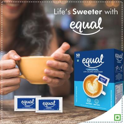 Equal Original Sweetener Sachet (Pack of 2 x 50's) 1's - Sweeteners