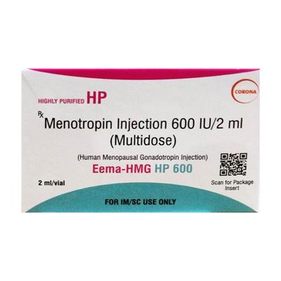 EEMA HMG HP 600 Injection 2ml - Hormonal Therapy-Tro