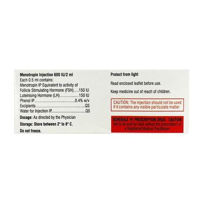 EEMA HMG HP 600 Injection 2ml - Hormonal Therapy-Tro
