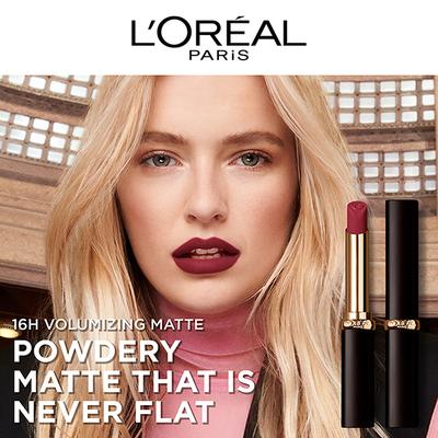 Loreal Paris Color Riche Intense Volume Matte Lipstick - 276 La Leather Liberated 1.8 gm - Lipsticks