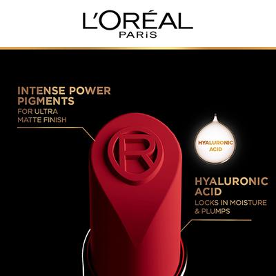Loreal Paris Color Riche Intense Volume Matte Lipstick - 276 La Leather Liberated 1.8 gm - Lipsticks